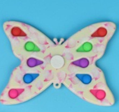Picture of BUTTERFLY FIDGET SPINNER PINK PETALS